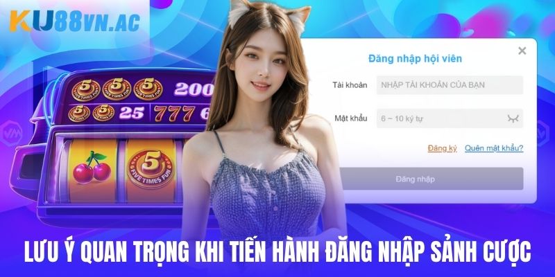 Đăng Nhập Ku88 4 Lưu ý quan trọng cần nắm khi tiến hành đăng nhập Ku88