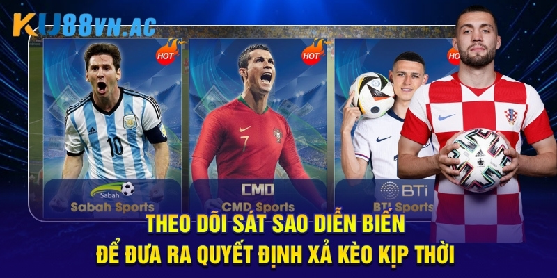 Theo dõi sát sao diễn biến để đưa ra quyết định xả kèo kịp thời.